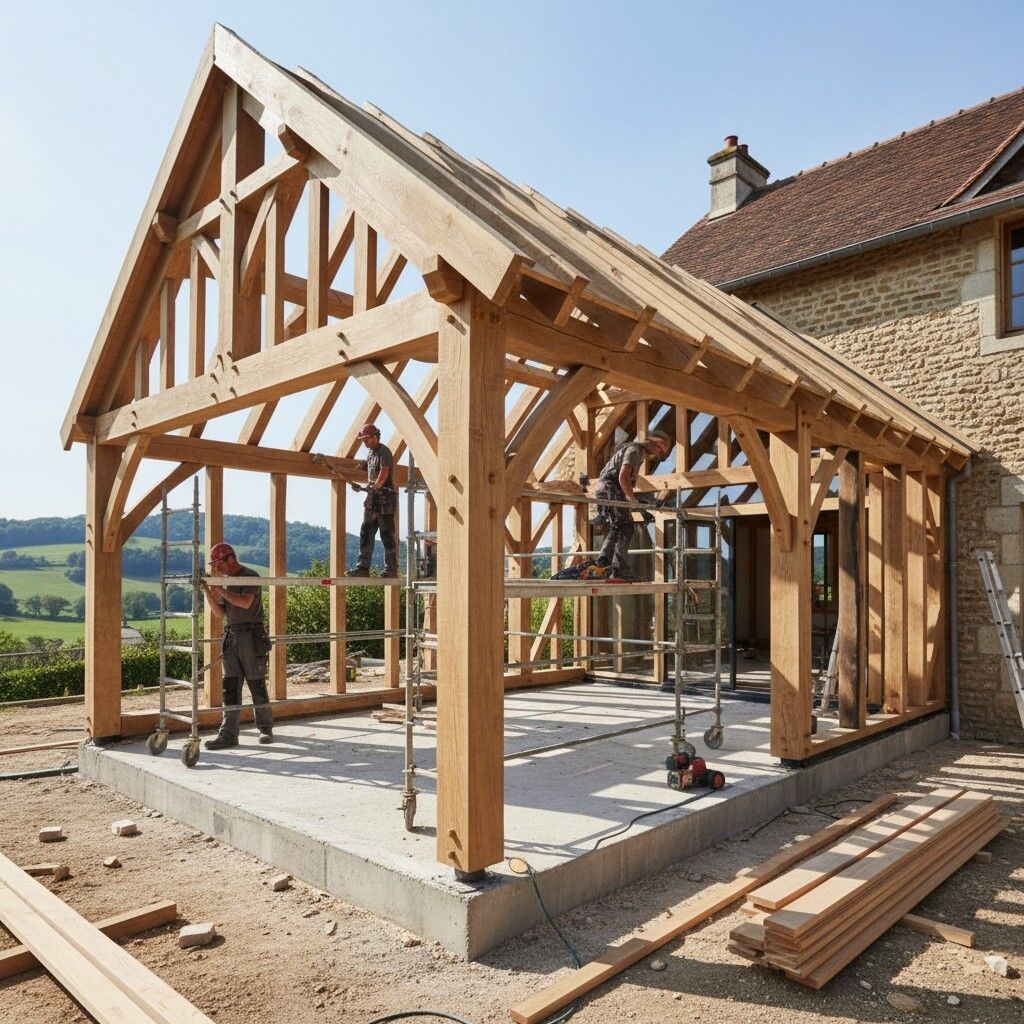 Projet de Charpentier - Photo 1
